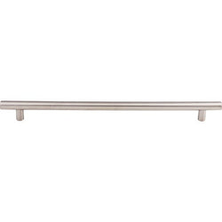 Hollow Bar Pull 11 11/32 Inch (c-c) - Brushed Stainless Steel