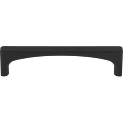 Riverside Pull 3 3/4 Inch (c-c) - Flat Black - BLK