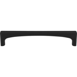 Riverside Pull 5 1/16 Inch (c-c) - Flat Black - BLK