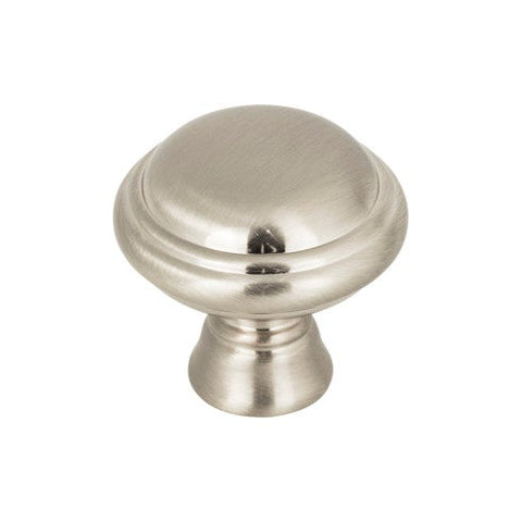 Henderson Knob 1 1/4 Inch - Brushed Satin Nickel - BSN