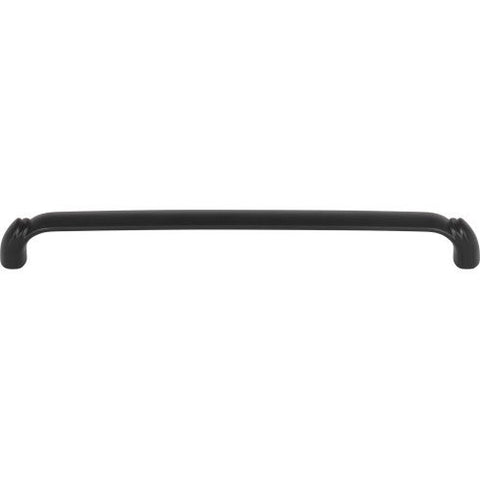 Pomander Pull 8 13/16 Inch (c-c) - Flat Black - BLK