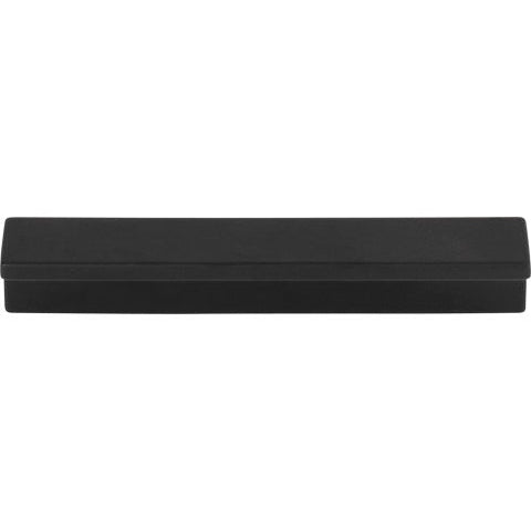 Minetta Tab Pull 3 3/4 Inch (c-c) - Flat Black - BLK