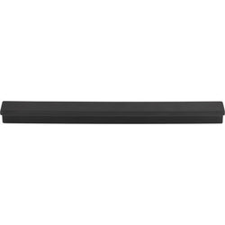 Minetta Tab Pull 7 9/16 Inch (c-c) - Flat Black - BLK