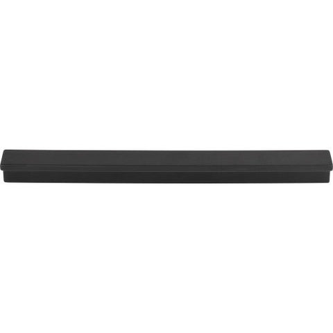 Minetta Tab Pull 7 9/16 Inch (c-c) - Flat Black - BLK