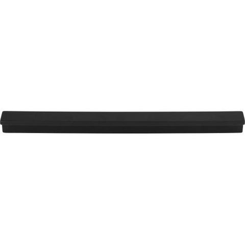 Minetta Tab Pull 8 13/16 Inch (c-c) - Flat Black - BLK