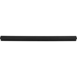 Minetta Tab Pull 12 Inch (c-c) - Flat Black - BLK