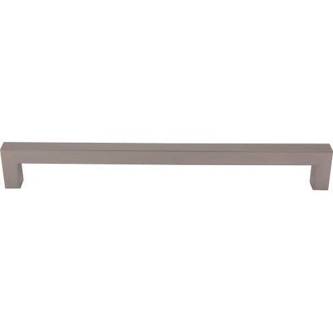 Square Appliance Pull 12 Inch (c-c) - Ash Gray - AG