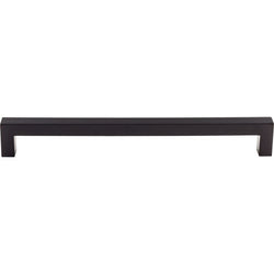 Square Appliance Pull 12 Inch (c-c) - Flat Black - BLK