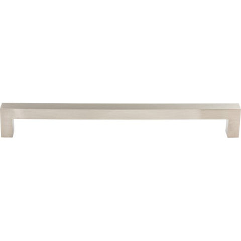 Square Appliance Pull 12 Inch (c-c) - Brushed Satin Nickel - B