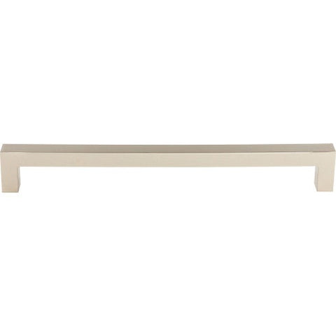 Square Appliance Pull 12 Inch (c-c) - Polished Nickel - PN