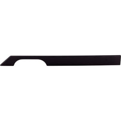 Tapered Bar Pull 12 Inch (c-c) - Flat Black - BLK