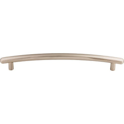 Curved Appliance Pull 12 Inch (c-c) - Brushed Satin Nickel - B