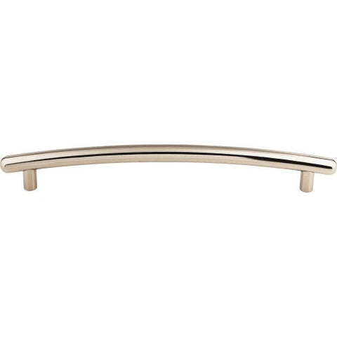 Curved Appliance Pull 12 Inch (c-c) - Polished Nickel - PN