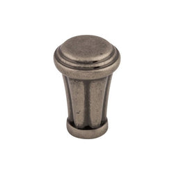 Luxor Knob Small 7/8 Inch - Pewter Antique - PTA