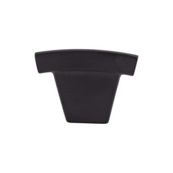 Arched Knob 1 1/2 Inch - Flat Black - BLK