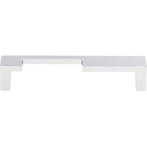 Modern Metro Notch Pull A 5 Inch (c-c) - Polished Chrome - PC