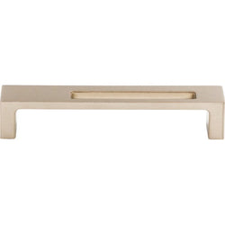 Modern Metro Slot Pull 5 Inch (c-c) - Brushed Satin Nickel - B