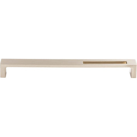 Modern Metro Slot Pull 9 Inch (c-c) - Brushed Satin Nickel - B