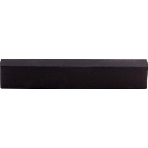 Modern Metro Tab Pull 5 Inch (c-c) - Flat Black - BLK