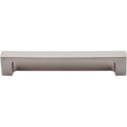 Modern Metro Tab Pull 5 Inch (c-c) - Brushed Satin Nickel - BS