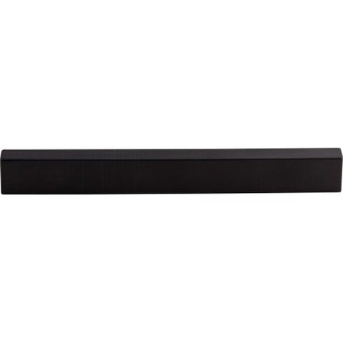 Modern Metro Tab Pull 8 Inch (c-c) - Flat Black - BLK