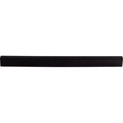 Modern Metro Tab Pull 12 Inch (c-c) - Flat Black - BLK