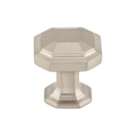 Emerald Knob 1 1/8 Inch - Brushed Satin Nickel - BSN