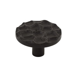 Cobblestone Round Knob 1 15/16 Inch - Coal Black - CB