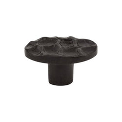 Cobblestone Oval Knob 2 Inch - Coal Black - CB