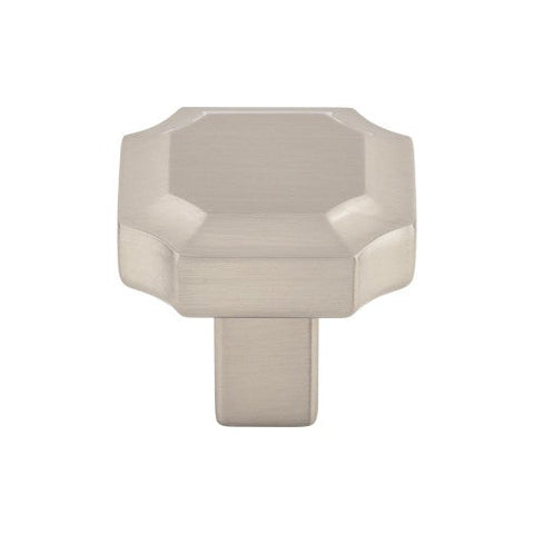 Davenport Knob 1 1/4 Inch - Brushed Satin Nickel - BSN