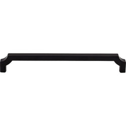 Davenport Pull 7 9/16 Inch (c-c) - Flat Black - BLK