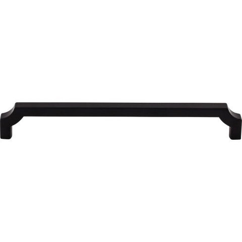 Davenport Pull 7 9/16 Inch (c-c) - Flat Black - BLK