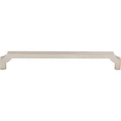 Davenport Pull 7 9/16 Inch (c-c) - Brushed Satin Nickel - BSN