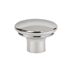 Julian Oval Knob 1 3/8 Inch - Polished Chrome - PC