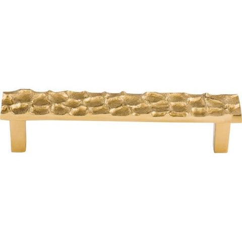 Cobblestone Pull 5 1/16 Inch (c-c) - Brass - BR