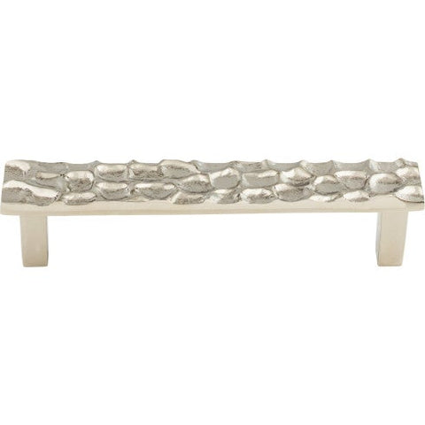 Cobblestone Pull 5 1/16 Inch (c-c) - Polished Nickel - PN