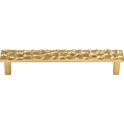 Cobblestone Pull 6 5/16 Inch (c-c) - Brass - BR