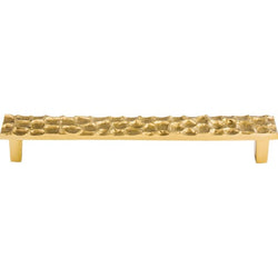 Cobblestone Pull 7 9/16 Inch (c-c) - Brass - BR