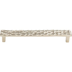 Cobblestone Pull 7 9/16 Inch (c-c) - Polished Nickel - PN