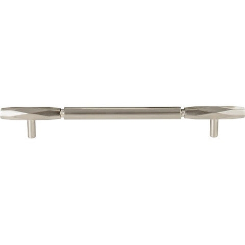 Kingsmill Pull 7 9/16 Inch (c-c) - Brushed Satin Nickel - BSN