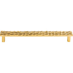 Cobblestone Pull 8 13/16 Inch (c-c) - Brass - BR