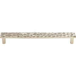 Cobblestone Pull 8 13/16 Inch (c-c) - Polished Nickel - PN