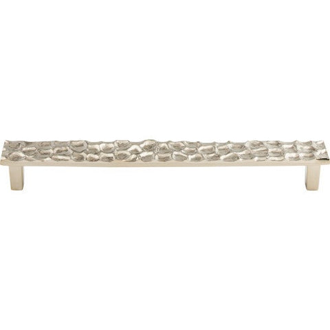 Cobblestone Pull 8 13/16 Inch (c-c) - Polished Nickel - PN