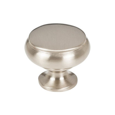 Cumberland Knob 1 1/4 Inch - Brushed Satin Nickel - BSN