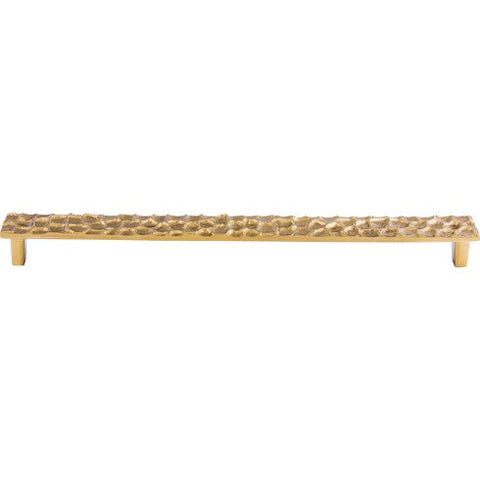 Cobblestone Pull 12 9/16 Inch (c-c) - Brass - BR