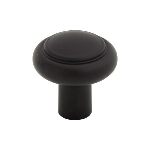 Clarence Knob 1 1/4 Inch - Flat Black  - BLK