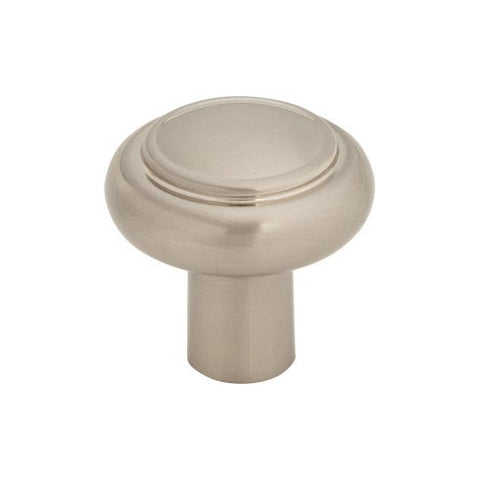 Clarence Knob 1 1/4 Inch - Brushed Satin Nickel - BSN