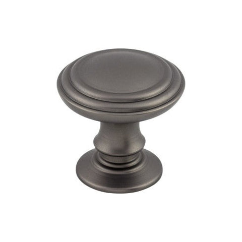 Reeded Knob 1 1/4 Inch - Ash Gray - AG