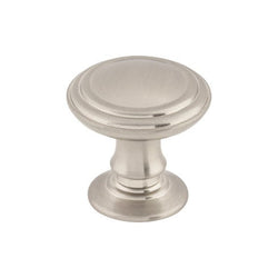 Reeded Knob 1 1/4 Inch - Brushed Satin Nickel - BSN