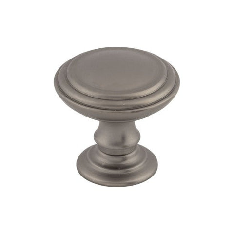 Reeded Knob 1 1/2 Inch - Ash Gray - AG